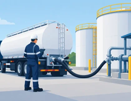 Abastecimiento de lubricantes a granel seguro