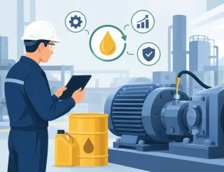 Cómo optimizar el consumo de lubricantes en planta