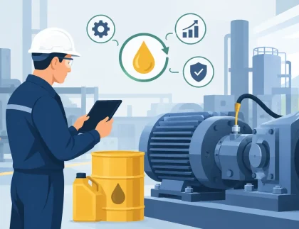 Cómo optimizar el consumo de lubricantes en planta